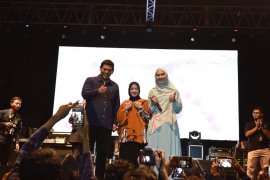 Warga Kota Kediri antusias saksikan penampilan Sabyan Gambus
