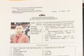 Bos Karapoto jadi buronan Polda Malut