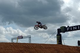 Tiga crosser nasional finis buncit sesi latihan MXGP 2019