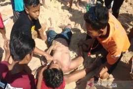 Ratusan wisatawan tersengat ubur-ubur saat liburan di Gunung Kidul