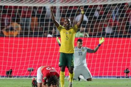 Mesir tersingkir di Piala Afrika setelah dikalahkan Afsel