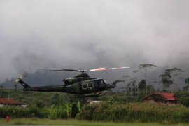 Tim darat dan udara belum temukan helikopter MI 17
