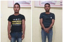 Polisi Langkat ringkus dua tersangka pemilik 43 gram sabu-sabu