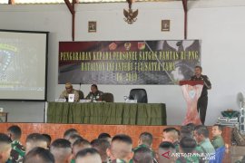 Gubernur-Kajati Gorontalo berikan pembekalan ke Satgas Yonif 713