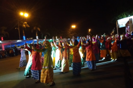 Tari kolosal Gema Khatulistiwa memukau saat penutupan STQN XXV 2019