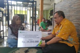 BPJS-TK Cikokol bayarkan klaim  jaminan kematian bagi buruh Rp24 Juta