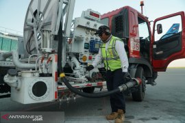Pertamina tambah stok avtur untuk penerbangan haji dari Bandara Sepinggan