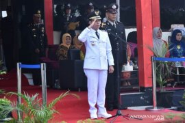 Hadiri HUT Bhayangkara ke-73, Bupati Bangka puji pengabdian Polri