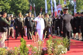 Polda Jatim gelar puncak HUT Bhayangkara di Makodam V/Brawijaya