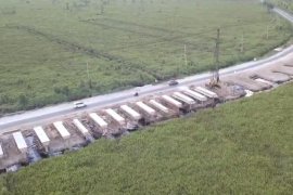 Kementerian PUPR bangun Jembatan Layang Bukit Rawi