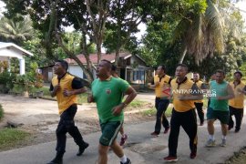 Tingkatkan sinergitas TNI dan Polri gelar kebugaran jasmani bersama