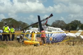 KNKT menuntaskan pengambilan data lapangan helikopter jatuh di Lombok