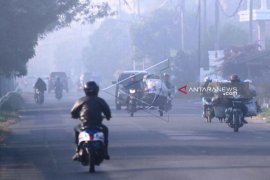 Titik kebakaran lahan di Aceh Barat  kian meluas akibat kemarau