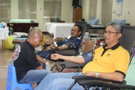 PMI Jambi kumpulkan seratusan labu darah dari donor SKK Migas-PetroChina