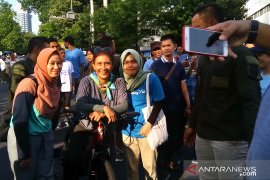 Menteri Susi sapa warga di "CFD"