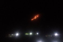 BPBD upayakan pemadaman kebakaran di lereng Gunung Panderman