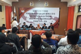 KPU Kediri tetapkan perolehan kursi anggota DPRD