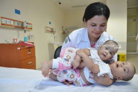 Bayi kembar siam Adam dan Malik jalani operasi pemisahan