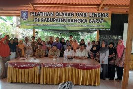 Pemerintah Kabupaten Bangka Barat fasilitasi pelatihan pelaku IKM