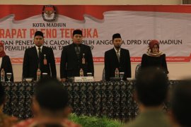 KPU Kabupaten Magetan tetapkan 45 caleg terpilih Pemilu 2019