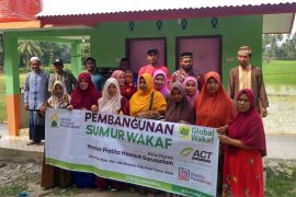 Global Wakaf-ACT buatkan sumur untuk warga di Aceh Timur