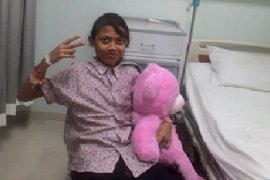 Gek Mita derita kanker serviks dalam usia 14 tahun