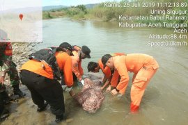Tim SAR Kutacane temukan bocah jatuh di  Sungai Sampan