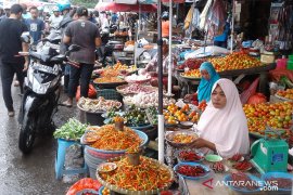Harga cabai di pasar tradisional Ambon anjlok