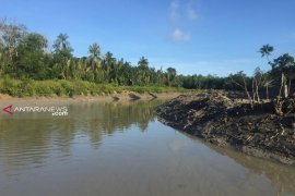 Proyek normalisasi sungai Seranggung dilanjutkan