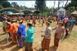 Puncak acara Mesiwah Pare Gumboh