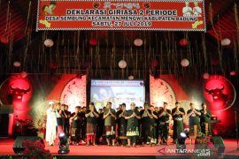 Masyarakat tiga desa adat di Badung deklarasi dukung "GiriAsa"