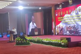 Menhan Ryamizard Ryacudu ingatkan TNI tidak berambisi pada kekuasaan