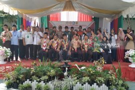 Kwarnas visitasi Gudep SDIT Al Khair Barabai