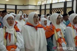 Gabungan JCH Sulsel-Gorontalo bertolak ke Tanah Suci