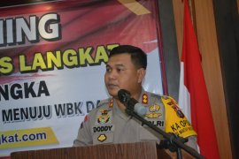 Polres Langkat menuju zona bebas korupsi