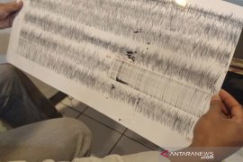 Gempa Banten terekam  seismograf Tangkuban Parahu