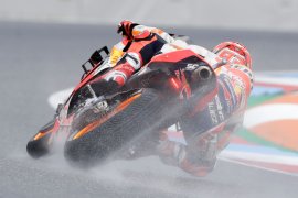Marquez raih posisi start terdepan di GP Ceko