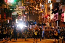 Aksi mogok massal ancam lumpuhkan pusat bisnis di Hong Kong