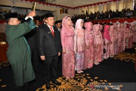 49 anggota DPRD Kabupaten Karawang terpilih dilantik