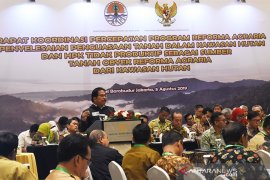 Rapat koordinasi percepatan reforma agraria