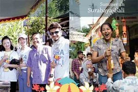 Mahasiswa tiga negara ikuti "SuraBali Program 2019" UKP-Unair-Unud