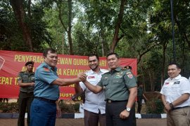 Kolaborasi TNI, Polri dan ACT Mabes rayakan Idul Adha