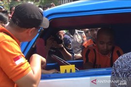 Rekonstruksi tersangka pembunuhan alumni IPB lakukan 22 adegan