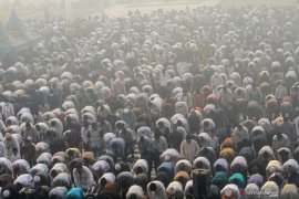 Satgas Karhutla Riau tetap bekerja saat perayaan Idul Adha