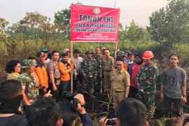 Pemkot Pontianak segel serta bekukan lahan terbakar