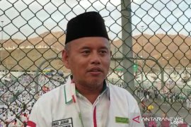 Sejumlah tenda jamaah haji Indonesia di Mina kemasukan air hujan