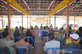 Wabup bahas rencana kepindahan PKL Handil Bakti