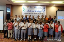 Pelindo IV berangkatkan 20 SMN asal Papua Barat ke Mamuju