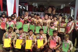 Bupati OKI ajak  anggota Pramuka siaga bencana