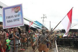 Karnaval budaya di Asmat meriahkan HUT RI